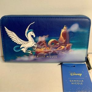 NWT. Disney Hercules Wallet. Danielle Nicole Zip  Wallet, Meg, Pegasus
